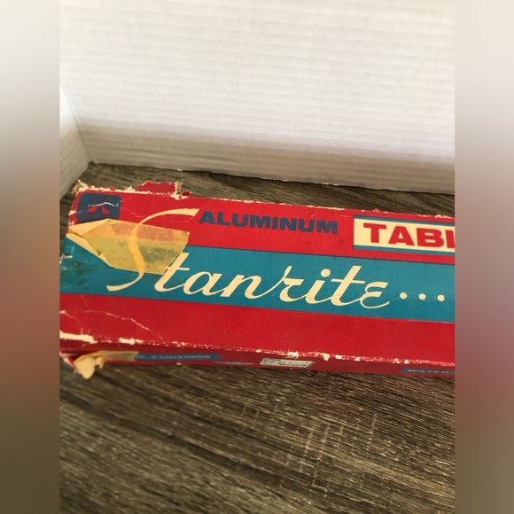 Vtg Silver Aluminum Table Top Folding Artists Easel - Picture 9 of 12